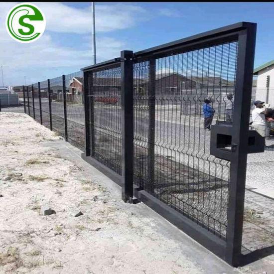 Portail coulissant grillagé eco - 4000 / 1500_3