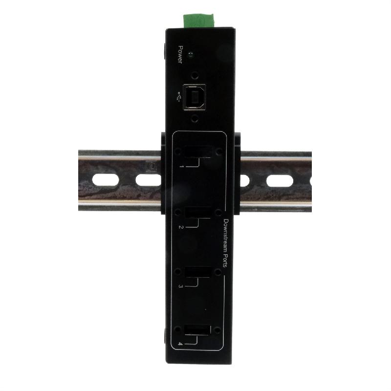 EXSYS EX-11214HMVS HUB 4 ports USB 2.0 métal avec alimentation 5V/2A Genesys Chipset_3