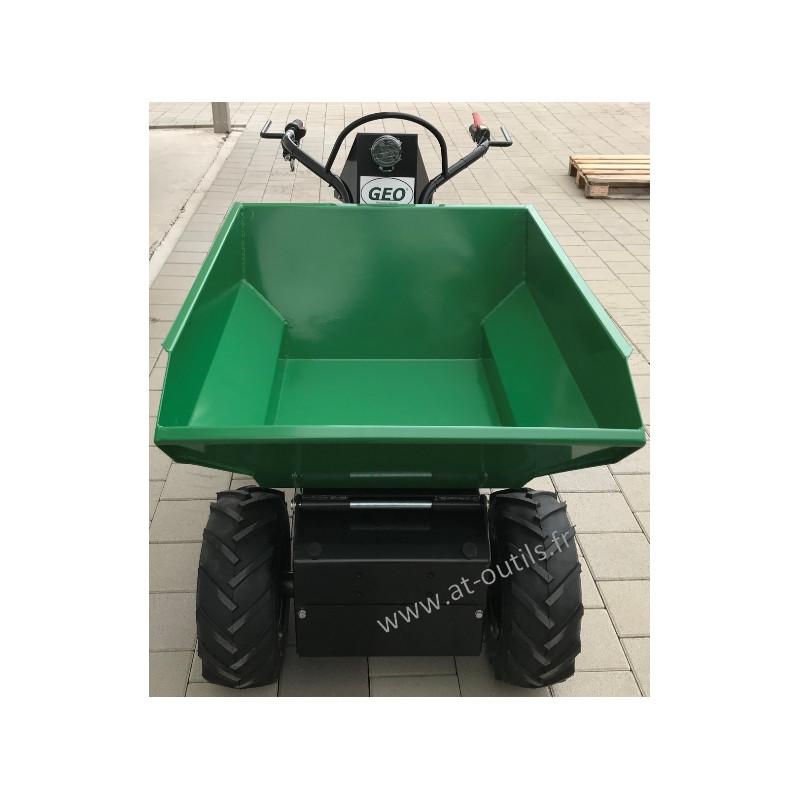 MINI-DUMPER GEO ÉLECTRIQUE SUR ROUES 500KG – 48V_3