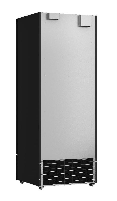 Congélateur 1 porte en verre noir jde-600f bl l750 négative 7455.2244 COMBISTEEL_3