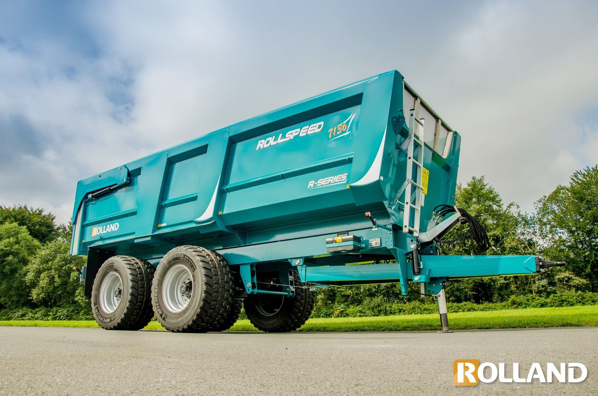 Remorque agricole Rollspeed 7136 avec PTAC configurable