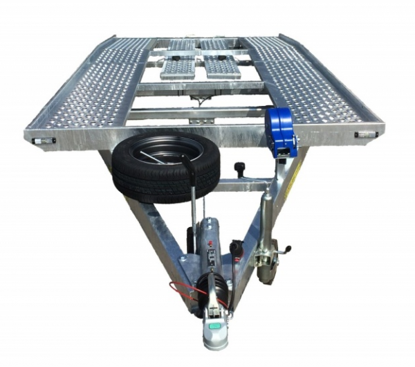 Remorque porte voiture-plateau - 4,50 X 2,10 M - 2700 KG - GALA TAURUS 4527_3