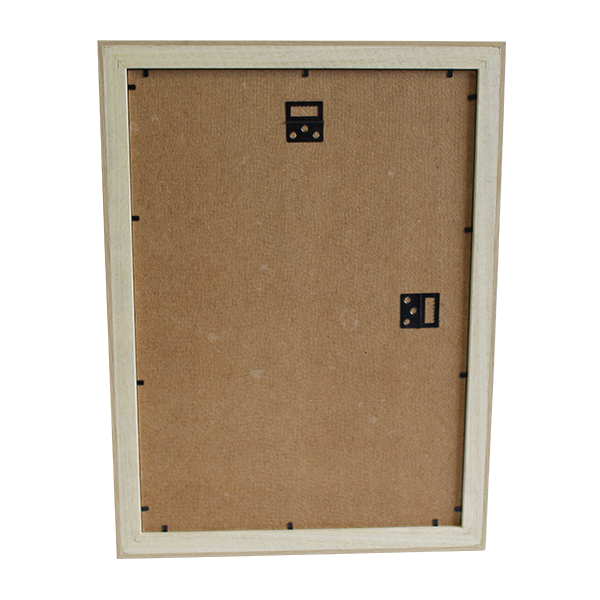 Cadres Bois 50x70 cm - Profilé 20 mm Naturel - Réf : 20145070BNA - Bois exotique Ayous_3