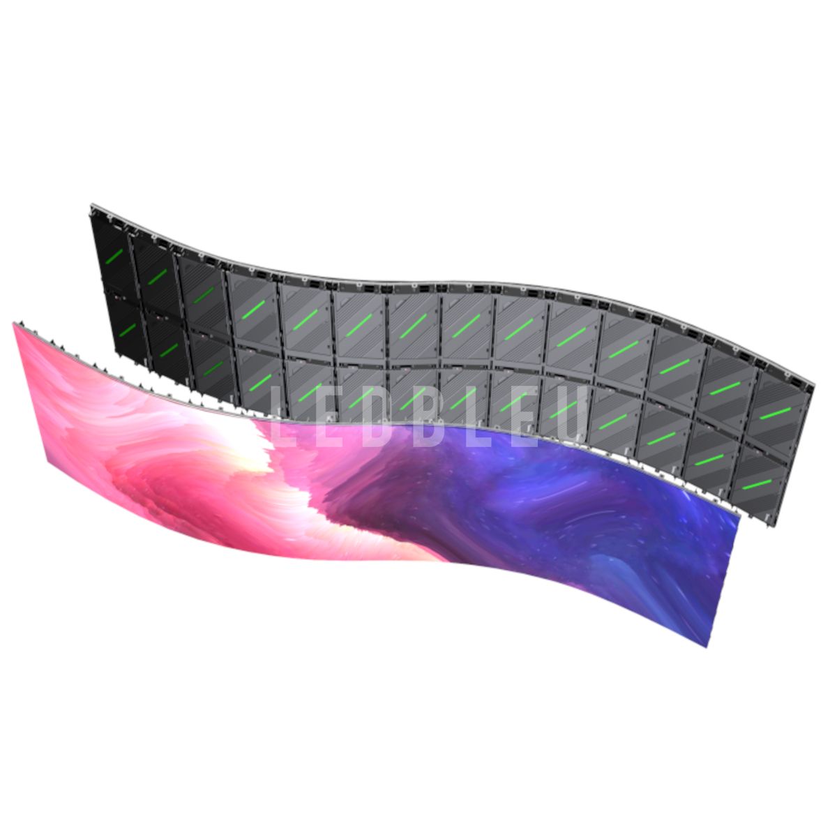 Ecran géant pour casino dimension et forme sur mesure_3