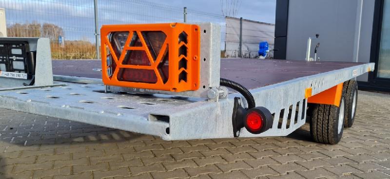 Remorque porte voiture-plateau - Plancher 4,50 X 2,10 M - 2700 KG - TA-NO GRAVITY LOW 27.45_3