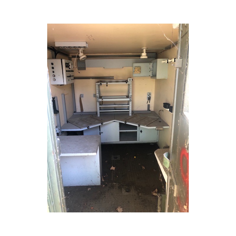 Abri portable en aluminium avec isolation thermique