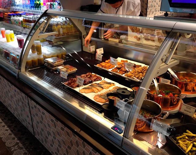 Vitrine réfrigérée et chauffante Columbus - Grande capacité d'exposition - Pour boucherie, charcuterie, poissonnerie et plats préparés_3