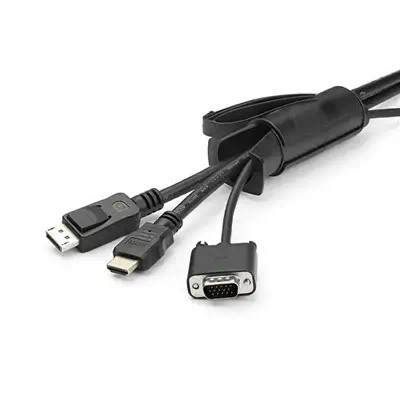 StarTech Gaine spirale range-cble Noir - 1,5 m - Diamètre de_3