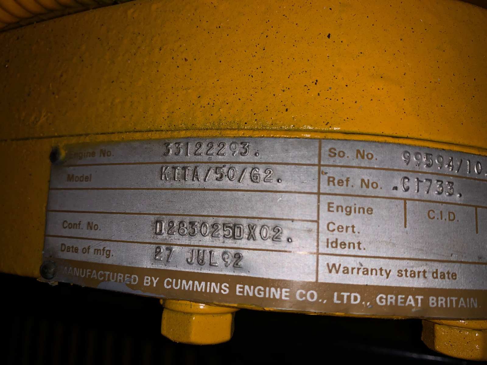 Groupe électrogène d'occasion en container - CUMMINS - 1600 kva - SDMO_3