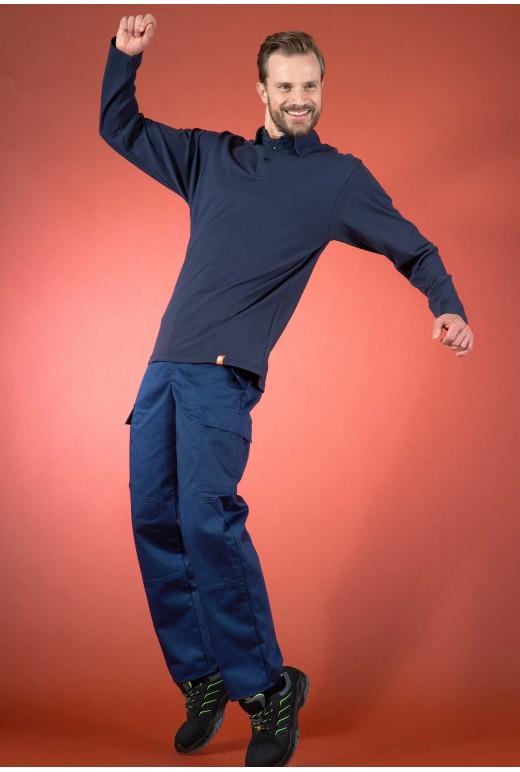 Polo multirisques ATEX maille - réf. 008*ATX - manches longues - 59% Protex, 240 gr/m²_3