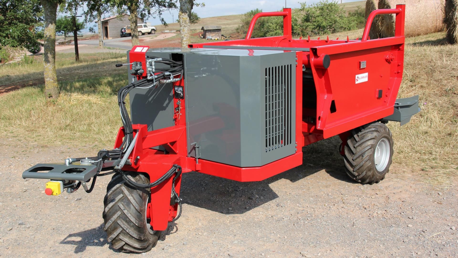 Dérouleuse pour balles rondes de tous types de fourrages