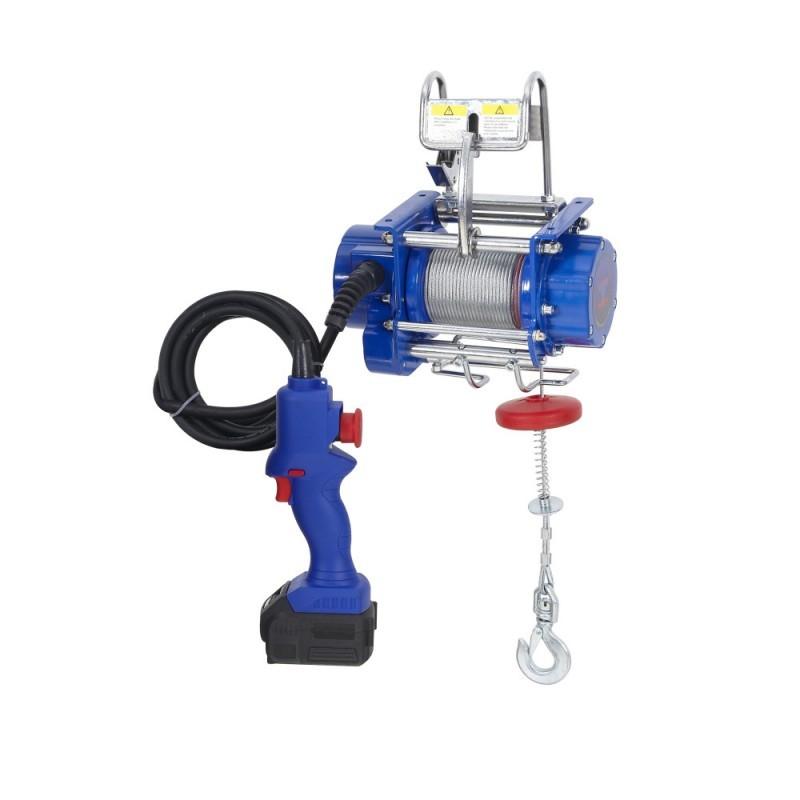 Palan à câble électrique portable YT-JZ-DC200 - 200 kg, 12 m, batterie MAKITA_3