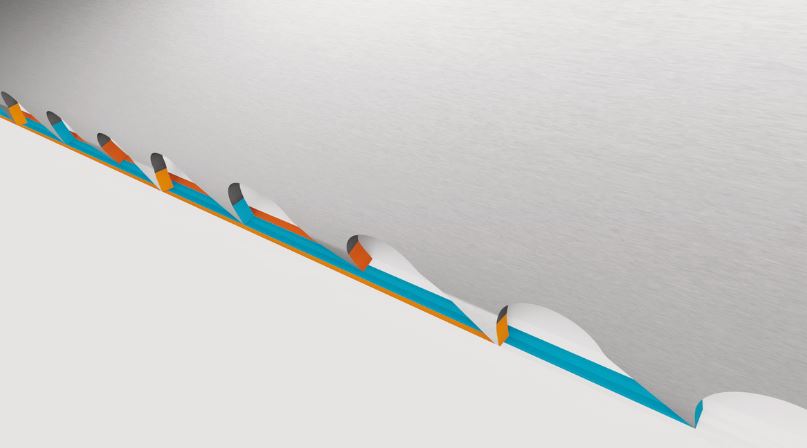 Lame de scie à ruban bimétal Sandflex® Cobra™ - denture PRX pour métaux, chantournage et petites coupes - 3851-27-0.9-2/3_3