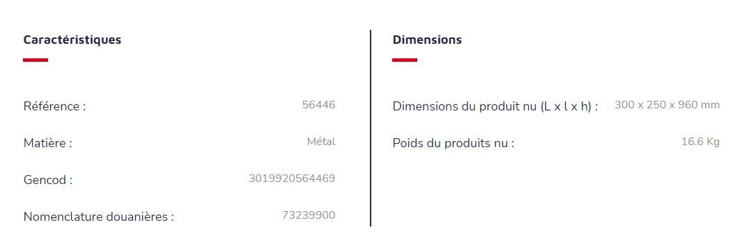 Cendrier corbeille sur pied KOPA 6L/30L - Réf. 56446 - Rossignol - Gris manganèse_3