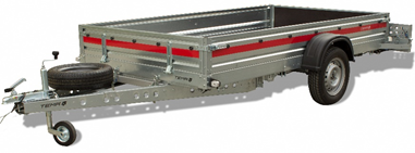 Remorque porte moto-quad - 3,00 X 1,64 M - 1300 KG - MARTZ UNILADER 300C_3