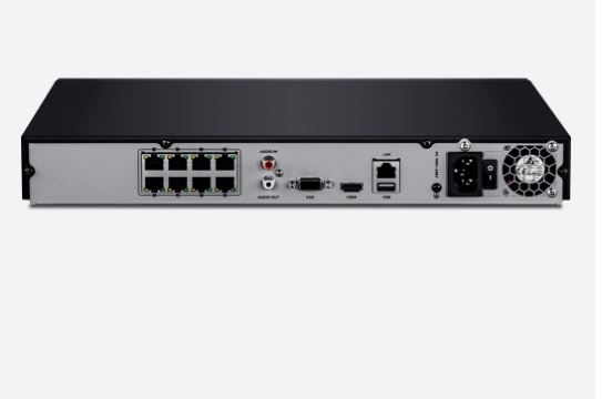 Enregistreur NVR PoE+ HD 1080p H.265 - Trendnet TV-NVR408 - 8 canaux, support 4K et stockage jusqu'à 12TB_3