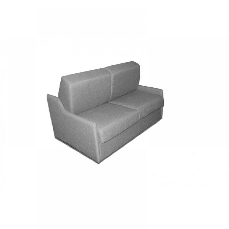 Canapé lit convertible 4 places Luna - ouverture express 160 cm - tweed gris - matelas 16 cm_3
