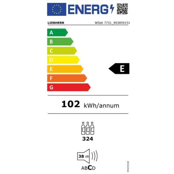 Cave de vieillissement porte pleine - 324 bouteilles | Liebherr - WSbli 7731 Grand Cru_3