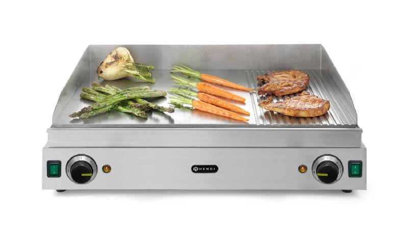 Grill Profi Line 2/3 lisse 1/3 rainuré 688x410mm HENDI_3
