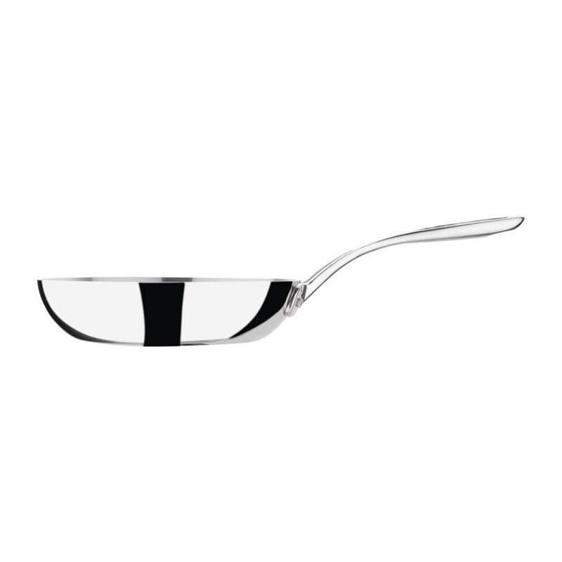 Poêle inox triple paroi 200mm | Vogue - FS668_3