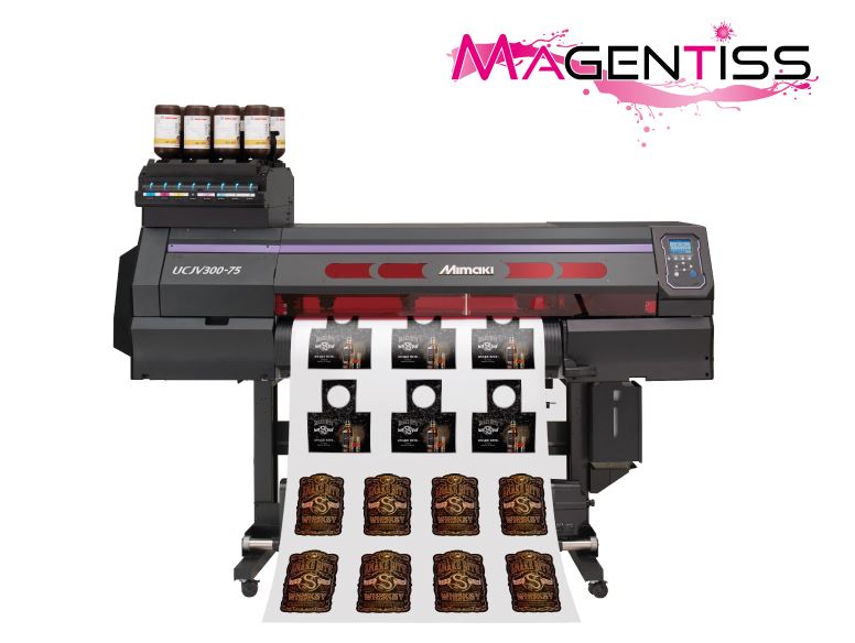 Imprimante Print & Cut UV LED à découpe intégrée - MIMAKI UCJV300-107 - Largeur d'impression 1090 mm - Encre rigide ou flexible_3