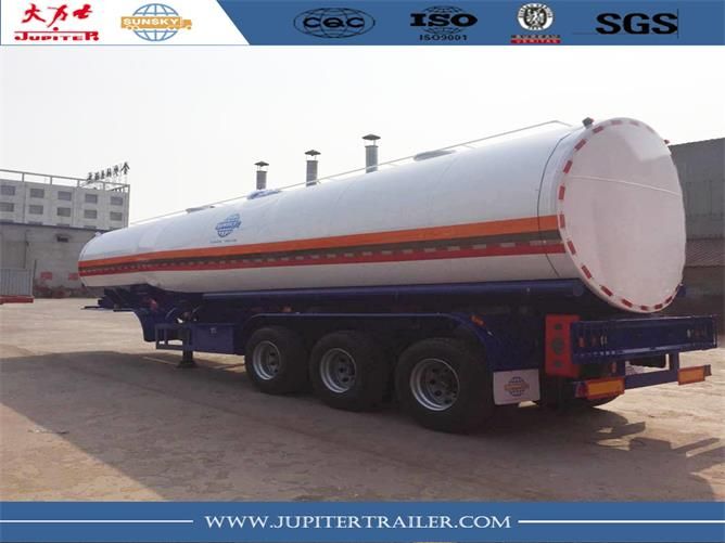 Ss9400gryx - Remorque citerne 3 essieux - Xiamen Sunsky Trailer Co., Ltd - Capacité 40 000 L - Matériaux personnalisables_3
