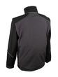 Veste souple coupe-vent en softshell déperlant - Vancouver - Manches amovibles, intérieur polaire, coloris noir/gris/rouge_3