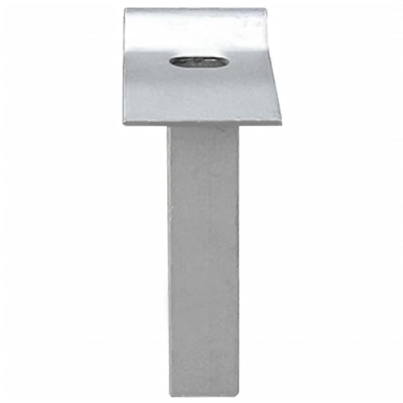 Vidaxl portail en maille de jardin acier galvanisé 400 x 200 cm gris 143379_3