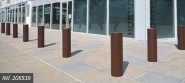 Borne anti-bélier pour zones sensibles - Hauteur hors sol 800 mm - Résistance renforcée_3