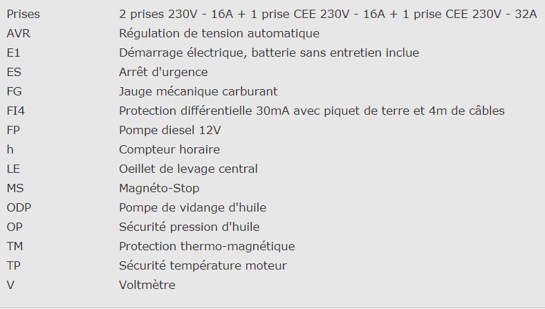 Groupe électrogène industriel EPS8DE - Europower - 1500tpm, 50Hz, diesel Kubota 4 temps super-insonorisé_3
