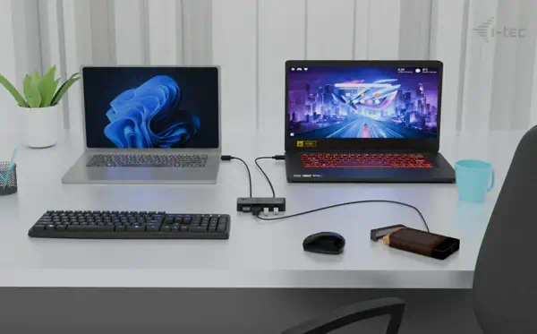 I-tec Universal KVM HUB 2x USB-C + 2x USB-A 3.0_3