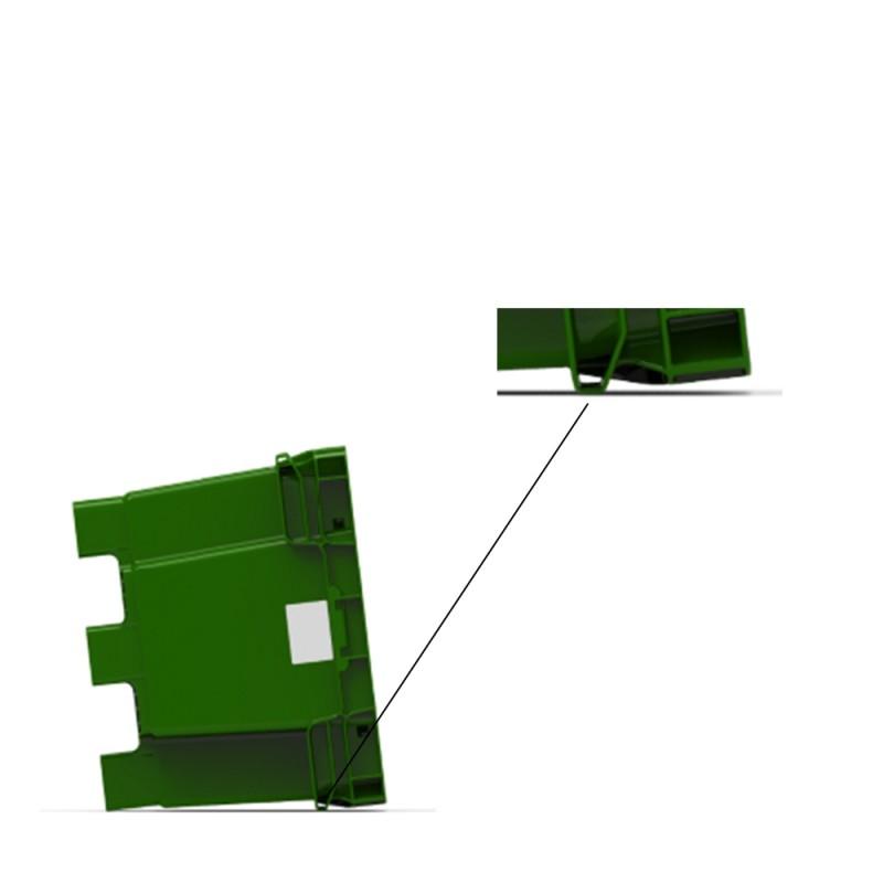 Caisse-palette JumboNest gerbable et emboîtable - 8282200415 - 520L, base renforcée, HDPE_3