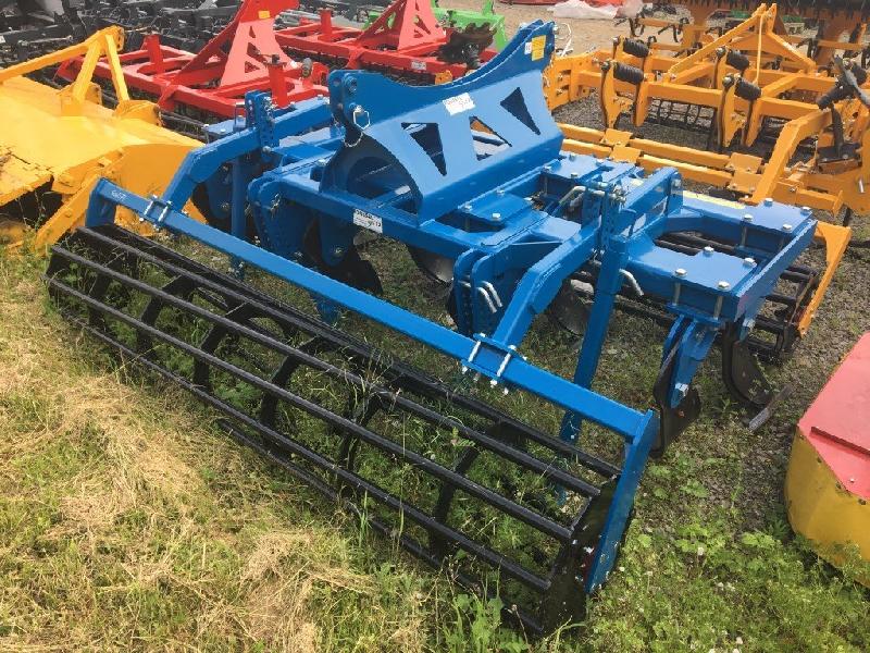 Décompacteur NC Bipoutre 3.0m 8 dents - Occasion - 2 rangées de dents Michel, rouleau tube arrière diamètre 600_3