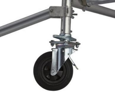 Échafaudage roulant aluminium - Neolium 300 Line Comabi SNC - Hauteur de travail maximale 14 m - Performance aluminium soudé_3