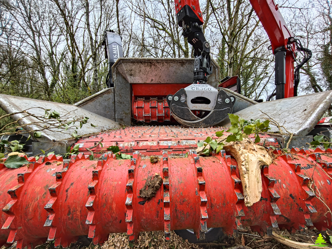 Broyeur de branches neuf Mus Max type T11 XL Z