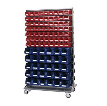 Chariot porte bac - frankel - avec bacs à bec hauteur 1065 mm_3