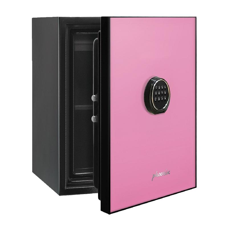 Coffre fort de Luxe avec panneau de porte rose et serrure électronique - PHOENIX SPECTRUM LS6001EP_3