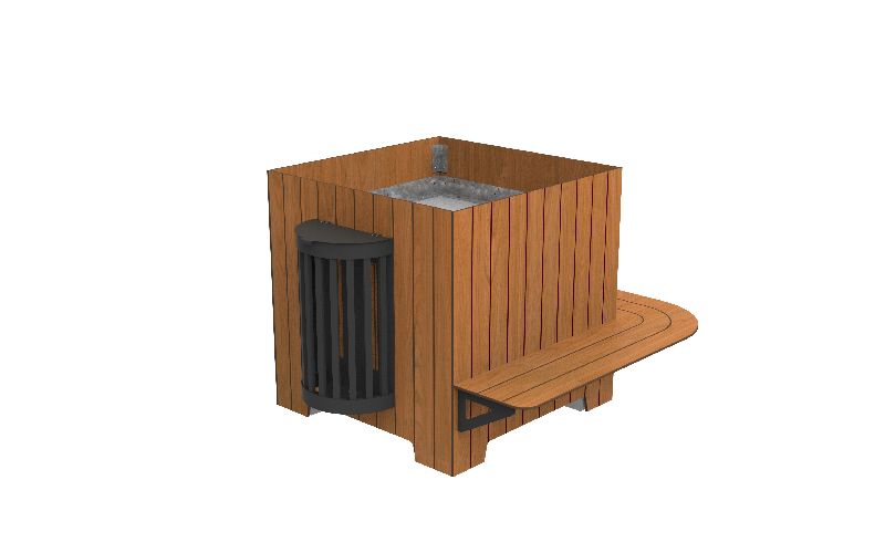 Jardinière - Robuste et bonne tenue à la corrosion - Stopy en HPL_3