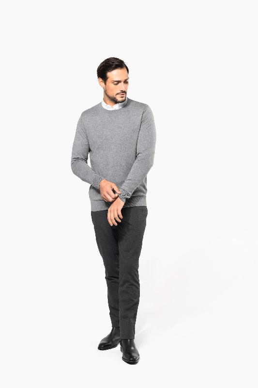 Pull Supima col rond homme - Kariban Premium - 100% coton, Réf: PK900_3