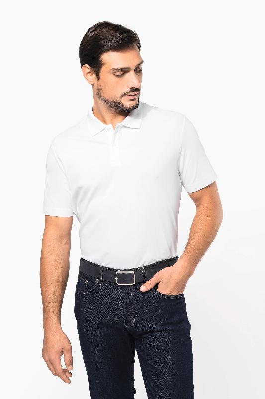 Polo Supima manches courtes homme - Réf: PK200 - Kariban Premium - coton Supima de qualité supérieure, toucher doux et soyeux_3