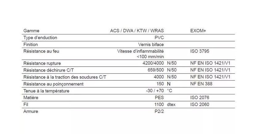 Citerne souple eau potable WP1100 - NEATFX - 100 m³ - Toile EXOM ACS - Polyester double face PVC_3