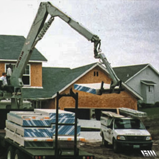 Fourche hydraulique à placo et paquets Série GMFPC_3