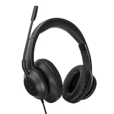 Targus AEH102GL casque Avec fil Arceau Appels/Musique USB Type-A Noir_3
