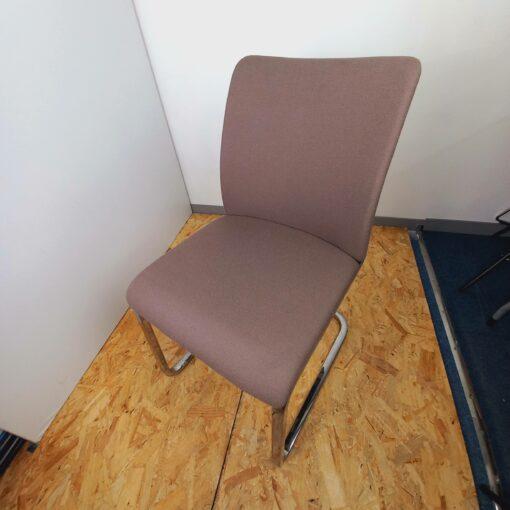 Chaise visiteur luge empilable Eastside Steelcase d'occasion - sans accoudoirs, design moderne_3