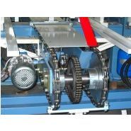 Machine à clouer les palettes avec automate PLC et sécurité conforme CE