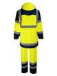 Complet de pluie haute visibilité - Manteau et pantalon en polyester enduit PU avec bandes rétro-réfléchissantes_3