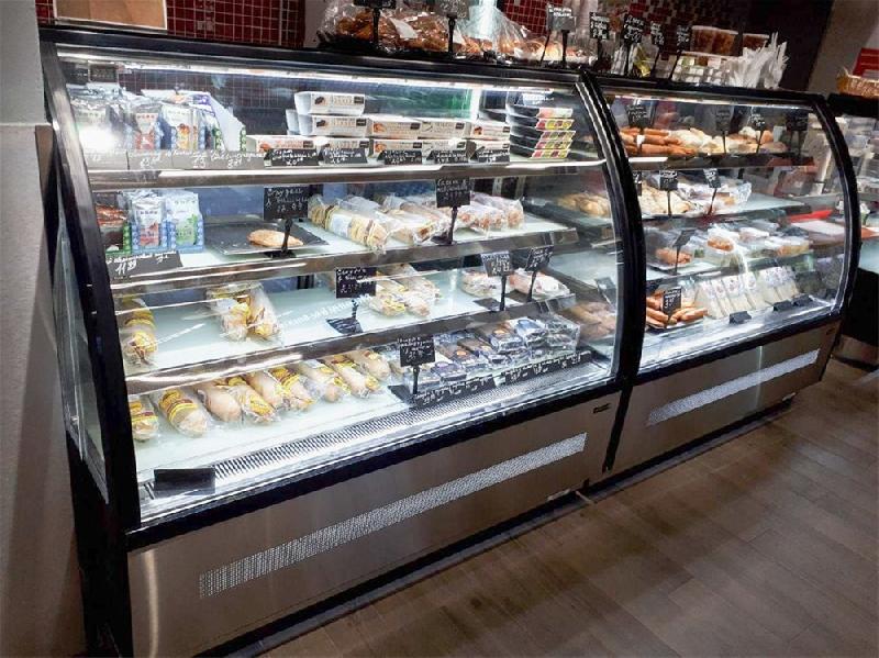 Vitrine réfrigérée sur base 277 litres | Tefcold - LPD1500C/BLACK_3
