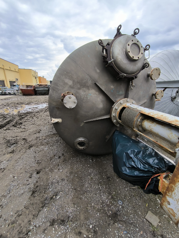 Cuve en acier inoxydable 316 avec agitation 12.000 litres - référence : c13715_3