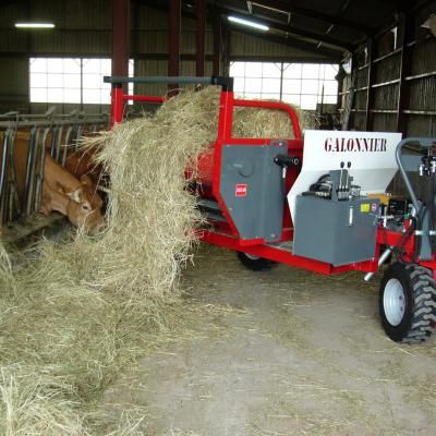 Dérouleuses balles rondes automotrices - galonnier - fixe / pivotante_3