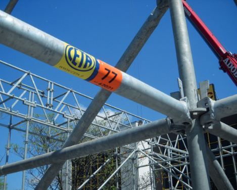 Système d'échafaudage multidirectionnel Multiceta - Ceta - acier galvanisé - diamètre du tube 48,3 mm - modularité jusqu'à 300 cm_3